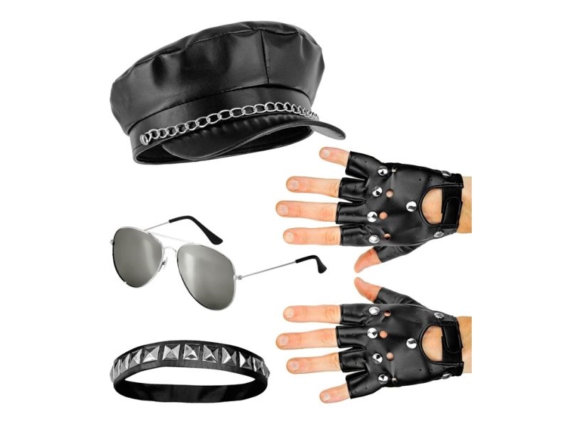 Rocker-Kostüm-Set