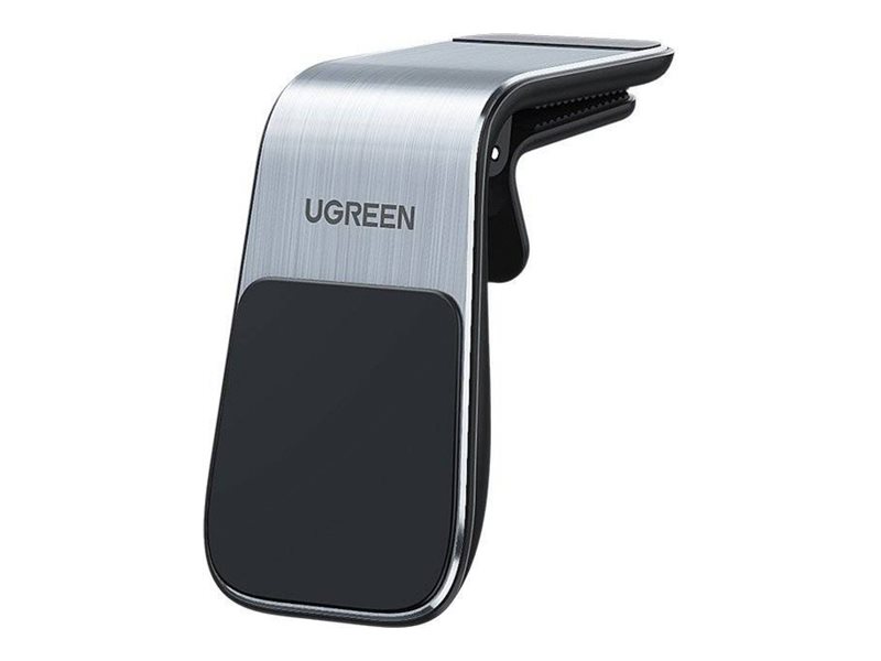 Ugreen - Bilholder for mobiltelefon - magnetisk, udluftningshul - sølv