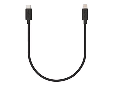 Veho - Lightning-Kabel - Usb-C Han Til Lightning Han - 20 Cm - Mfi Certified - Sort