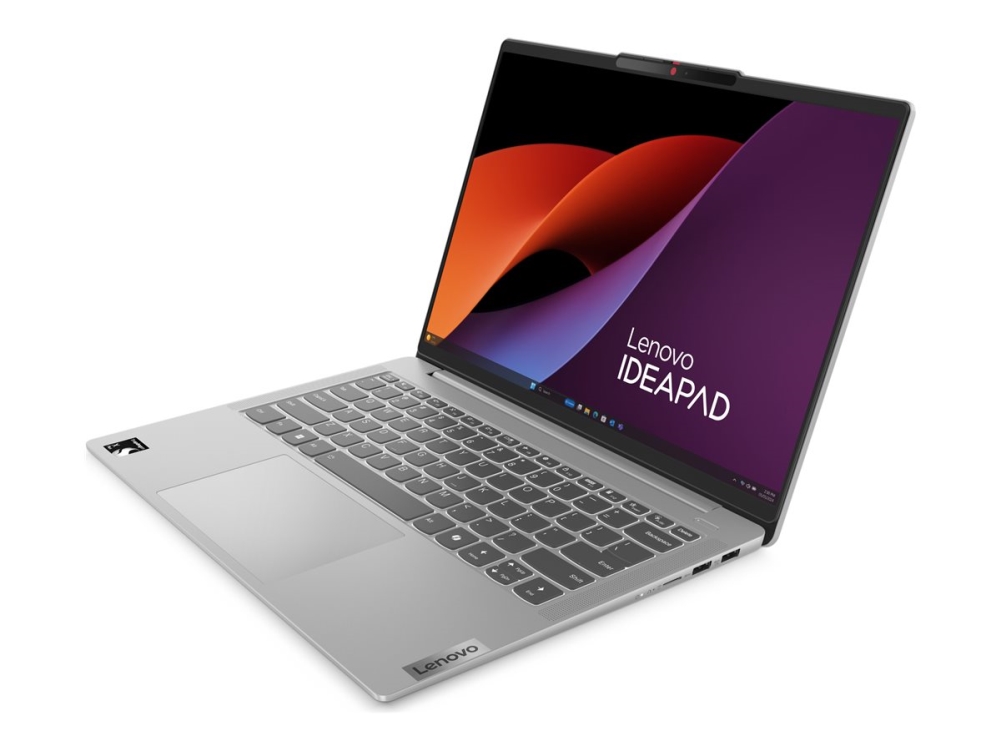 Lenovo IdeaPad Slim 5 14Q8X9 83HL - Snapdragon X - X1-26-100 / op til 3 GHz - Win 11 Home (on ARM) - Qualcomm Adreno - 16 GB RAM - 512 GB SSD NVMe - 14 OLED 1920 x 1200 - Wi-Fi 7, Bluetooth - skygrå - kbd: nordisk (dansk/finsk/norsk/svensk)