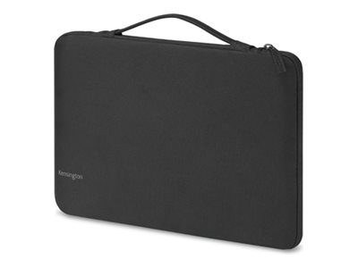 Kensington - Beskyttende ærme til tablet/notebook - 100 % genbrugt 600D polyester, EVA-gummi - sort, grå - 14