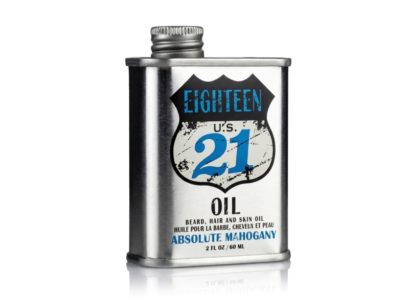 18.21 Man Made skägg-, hår- och hudolja Absolute Mahogany skäggolja för flera ändamål 60 ml | Hårvård - Skäggolja | GameStuff