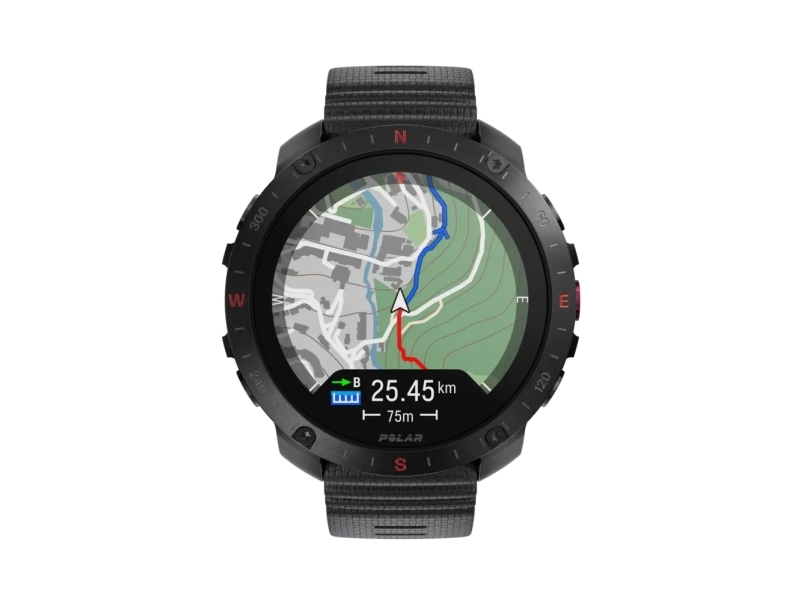 Polar herreur 900110283 - sort smartwatch 1,39" AMOLED