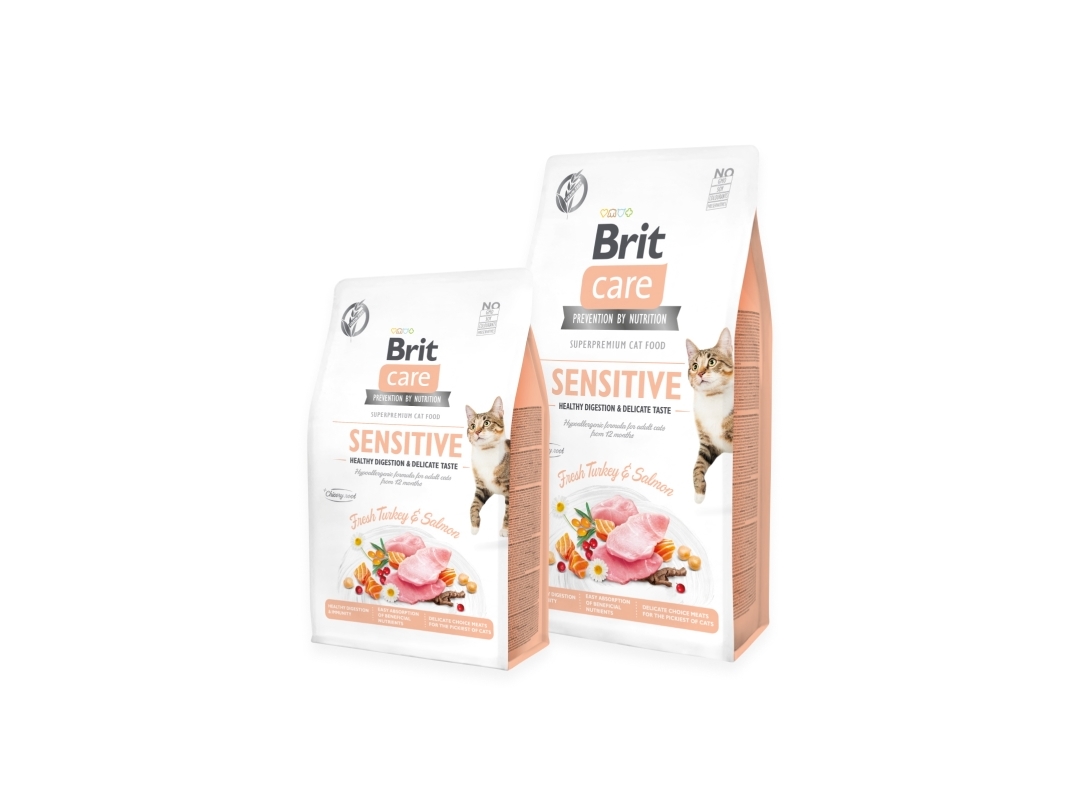 Brit 8595602540709, Voksen, Tyrkiet, 2 Kg, Kornfri