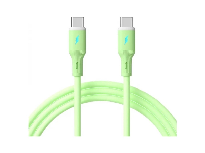 Akyga Usb-Kabel Usb-C Stik, Usb-C Stik 1 M Grøn Ak-Usb-69