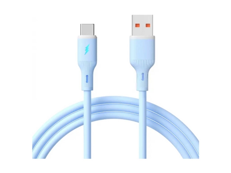 Akyga - Usb-Kabel - Usb (Han) Til Usb-C (Han) - Usb 2.0 - 5/9 V - 3 A - 1 M - Blå