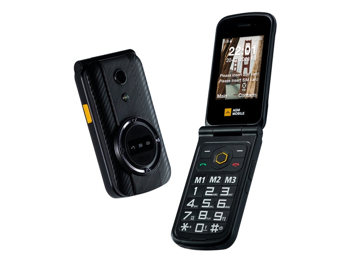 Agm Mobiltelefon M8flip 4Glte Dual Milstd810h