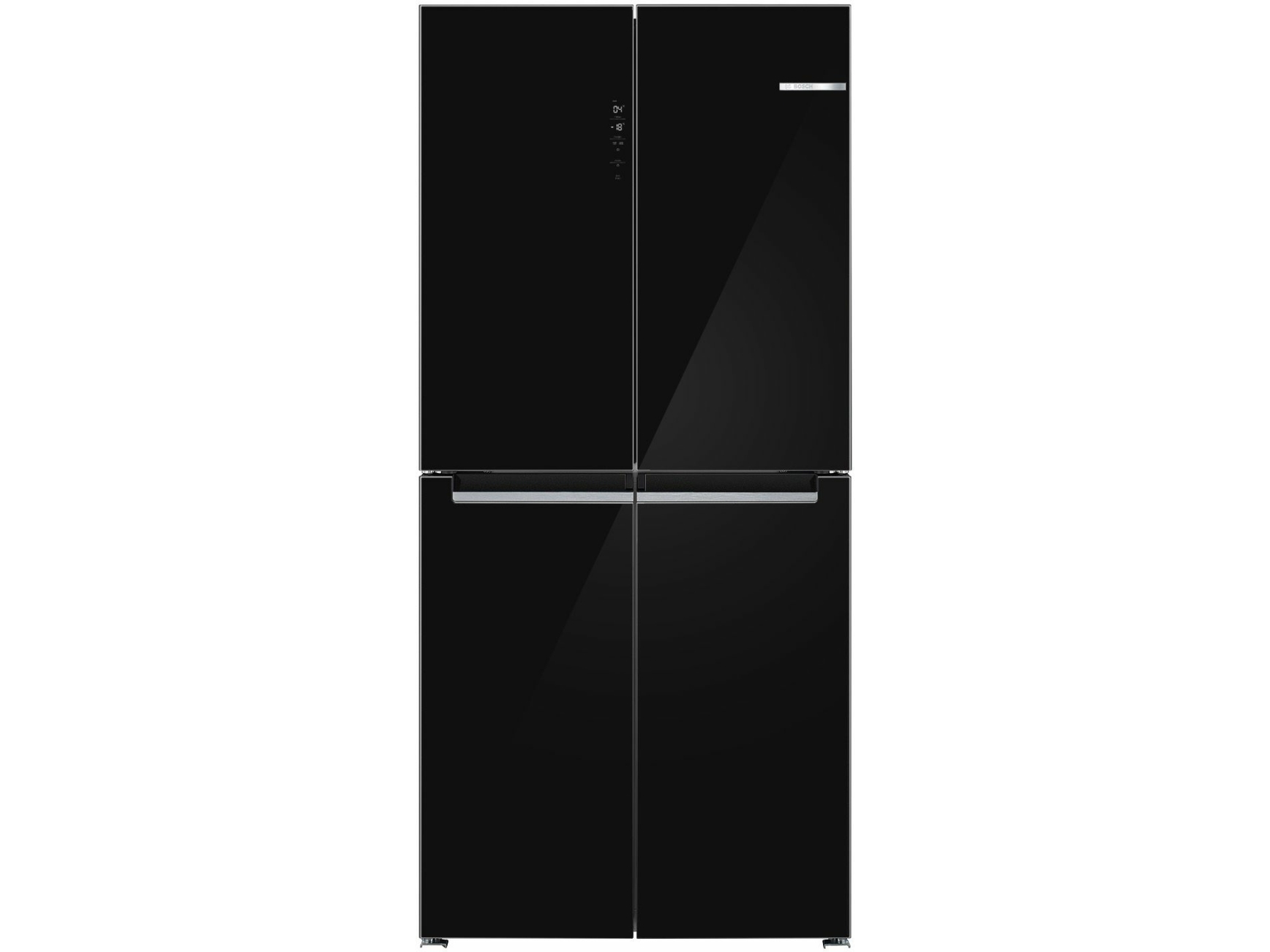Bosch Serie 4 Kmc85lbea, Freistehend, Mehrtürig, Schwarz, 4 Tür(En), Berührung, An Tür
