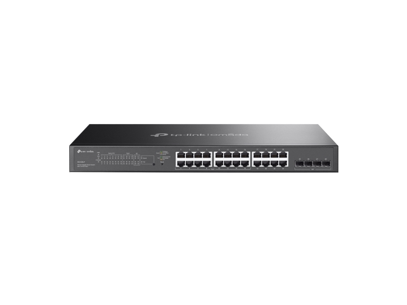 Tp-Link Omada Sg2428lp, Administreret, L2/L2+, Gigabit Ethernet (10/100/1000), Strøm Over Ethernet (Poe), Stativ-Montering