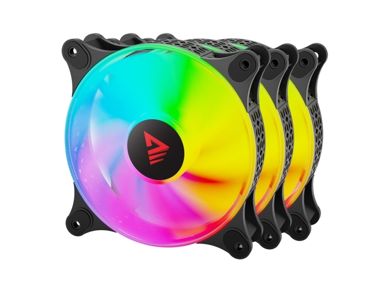 Savio Blast Fan Set, Ventilator, 12 Cm, 800 Rpm, 1800 Rpm, Sort