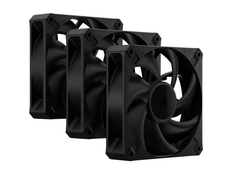 Corsair Rs120 Max, Ventilator, 12 Cm, 2000 Rpm, Sort