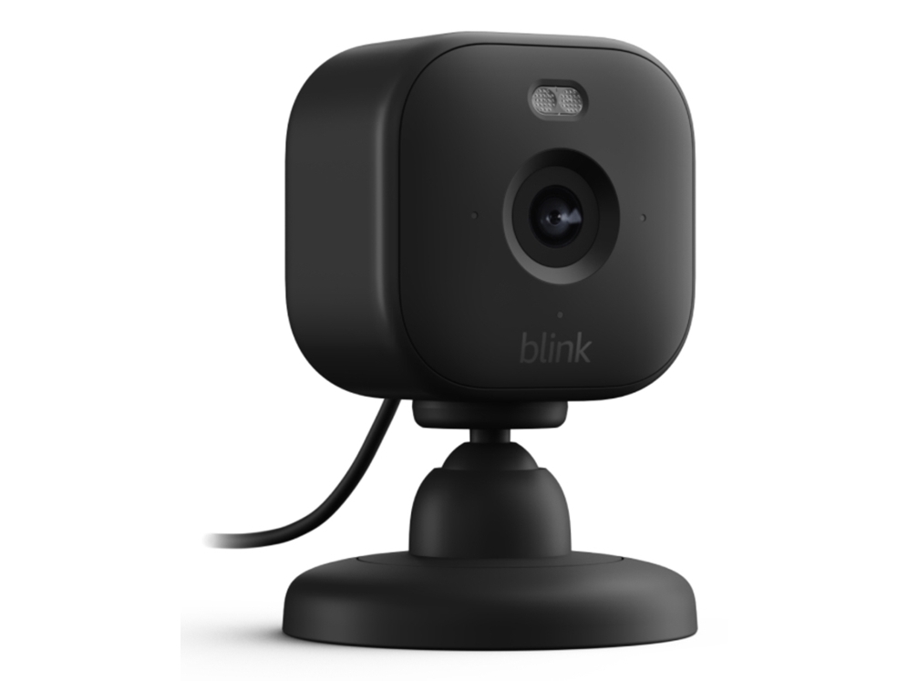 Amazon Blink Mini 2, Ip-Sikkerhedskamera, Indendørs & Udendørs, Trådløs, Amazon Alexa, Bord/Væg, Sort