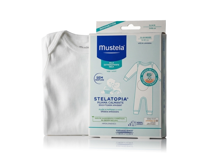 Mustela Bébé Stelatopia Skin Shooting Pajamas (Atopic-Prone Skin) 6-12 Months / 67-74 Cm