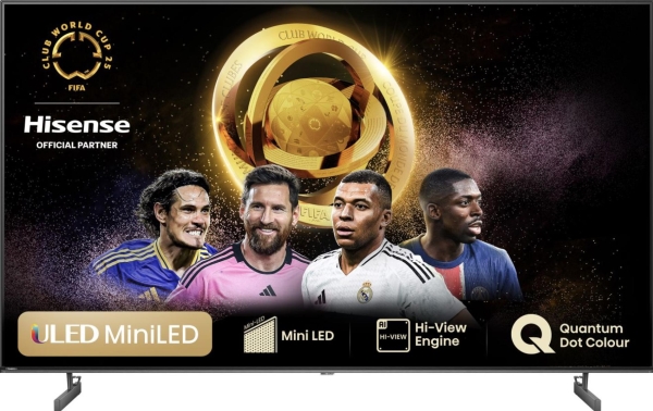 Hisense 55U6nq, 139,7 Cm (55"), 3840 X 2160 Pixels, Uled, Smart Tv, Wi-Fi, Grå