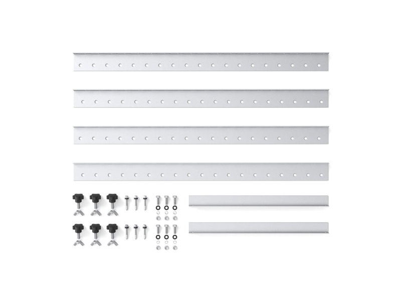 Solcelleoplader EcoFlow justerbart monteringsbeslag til 2x400W eller 4x100W fotovoltaiske paneler