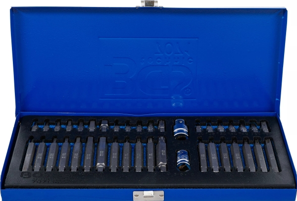 Bgs Technic Combined Bit Set, Krom Vanadium Stål, 1846 Mm, 1,85 Kg