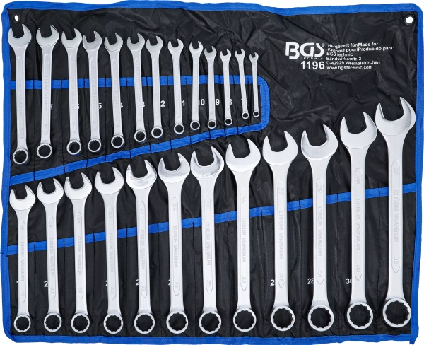 Bgs Technic Combination Spanner Set, 5,15 Kg