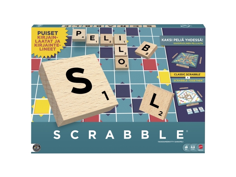 Scrabble Wood Edition Board Game