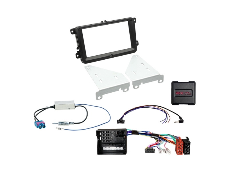 2-DIN kit Alhambra/Amarok/Beetle/Caddy/T6 ratbetj.