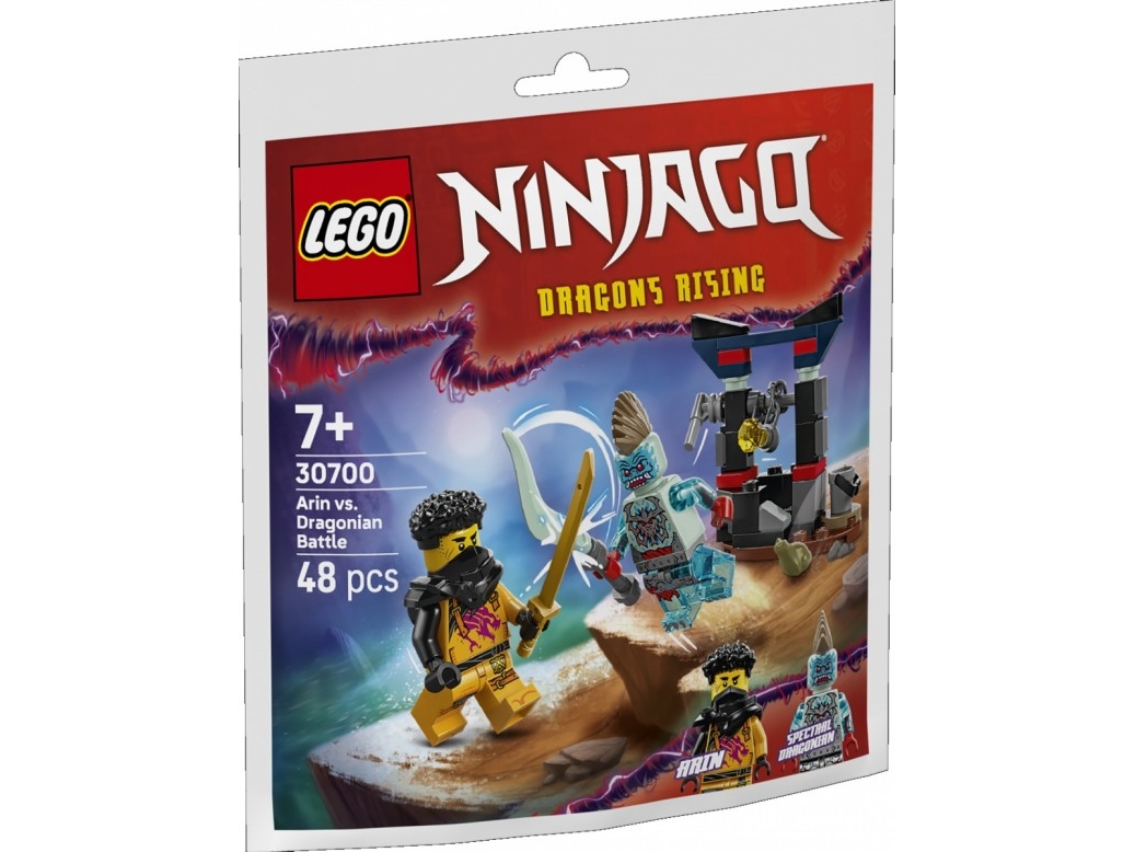 Lego 30700 Ninjago Arin's Battle With The Dragon Man, Construction Toy Polybag