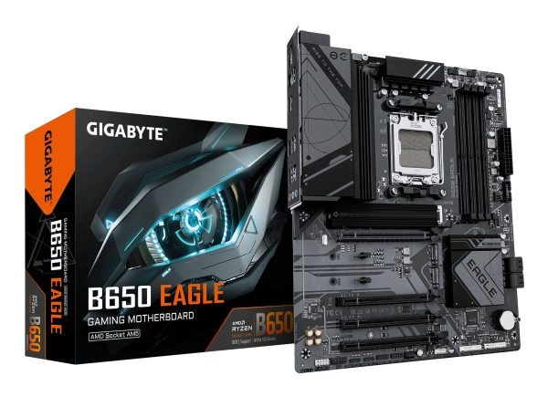 Gigabyte B650 Eagle, Amd, Sokkel Am5, Amd Ryzen 7000 Series, Amd Ryzen 8000 Series, Amd Ryzen 9000 Series, Sokkel Am5, Ddr5-Sdram, 256 Gb