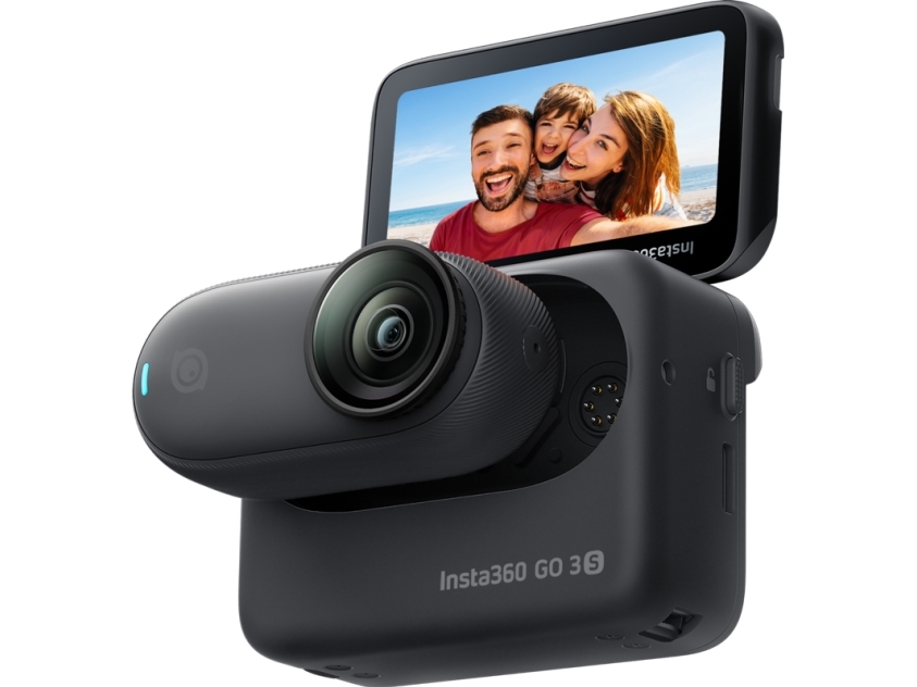 Insta360 GO 3S, 4K Ultra HD, 200 fps, Wi-Fi, Bluetooth, 310 mAh, 39,1 g | Foto och video - Videokamera - Videokamera för action | GameStuff