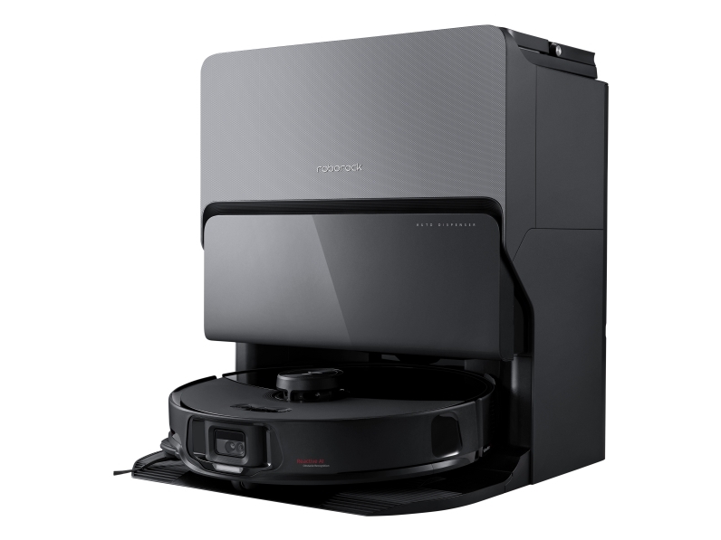 Roborock S8 MaxV Ultra robotstøvsuger og mopperenser med selvrensende station - sort