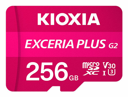 Kioxia LMPL2M256GG2, 256 GB, MicroSDXC, Klasse 10, UHS-I, 100 MB/s, 90 MB/s