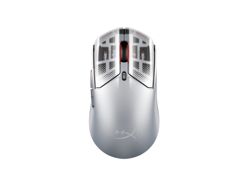 Hyperx Pulsefire Haste 2 S Silver Wireless Gaming Mouse, Ambidextrous, Rf Wireless + Bluetooth + Usb Type-C, 3200 Dpi, Sølv