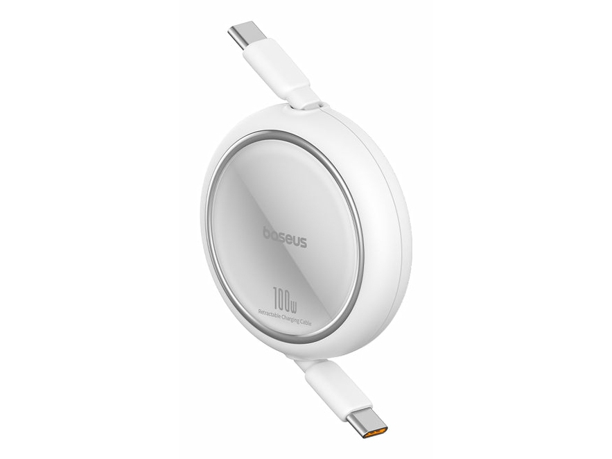 Baseus Free2pull, 1 M, Usb C, Usb C, 0,48 Gbit/Sek., Hvid