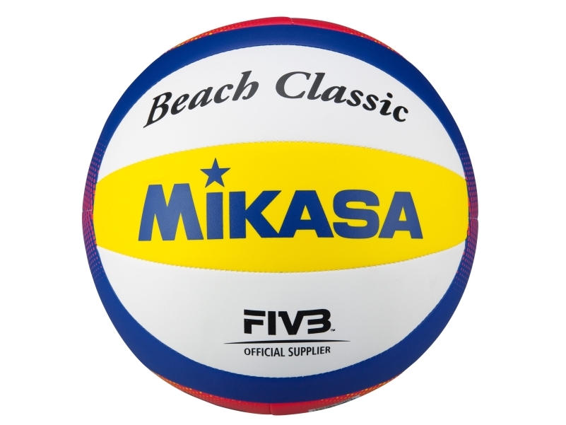 MIKASA BV552C, 10-panel ball, Blå, Hvid, Gul, Imiteret læder, Udendørs, 66 - 68 cm, CHN