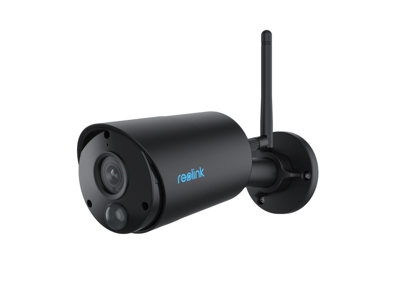Reolink Argus Series B320-B, Ip-Sicherheitskamera, Innen & Außen, Kabellos, Google Assistant, Wand, Schwarz