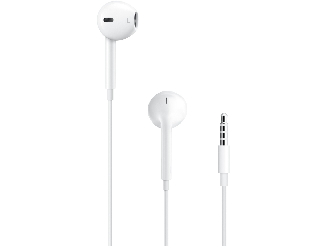 Apple Earpods, Ledningsført, Musik/Hverdag, Headset, Hvid