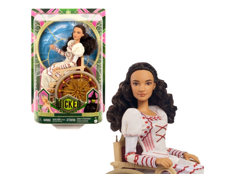 Mattel Wicked Nessarose-modedocka, Modedocka, Honkoppling, 4 År, Flicka, 289,9 mm, 305 g | Leksaker - Figurer & Dockor - Modedockor | GameStuff