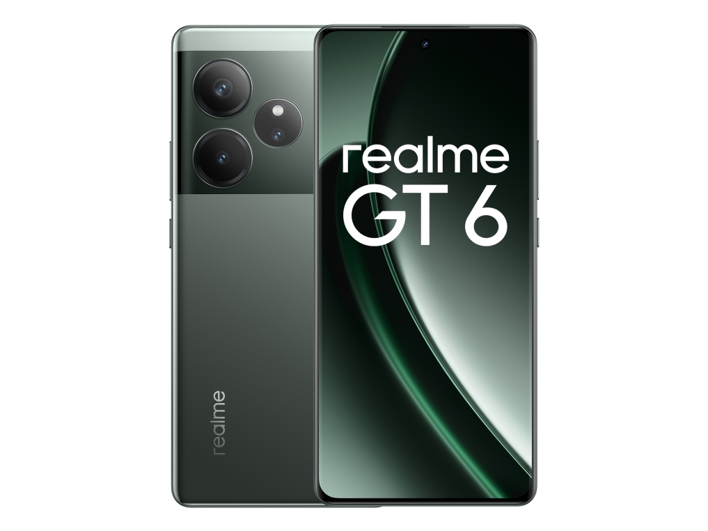 Realme Gt 6, 17,2 Cm (6.78"), 12 Gb, 256 Gb, 50 Mp, Android 14, Grün