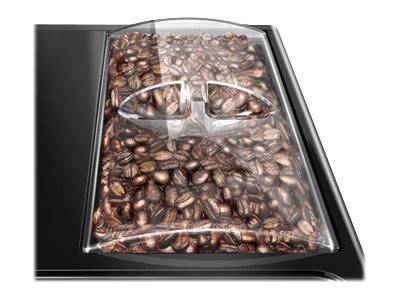 Melitta E957-101, Espressomaschine, 1,2 L, Kaffeebohnen, Eingebautes Mahlwerk, Schwarz