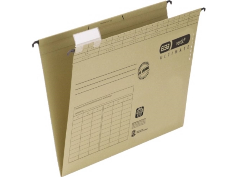 Elba Hængemappe vertic ULTIMATE A4 Naturbrun 100331249 1 stk