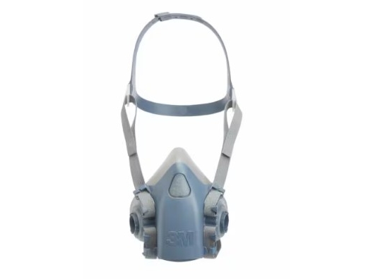 3M Reusable Half Face Mask 7501, Halvmaske Respirator, Luftrensende Åndedrætsværn