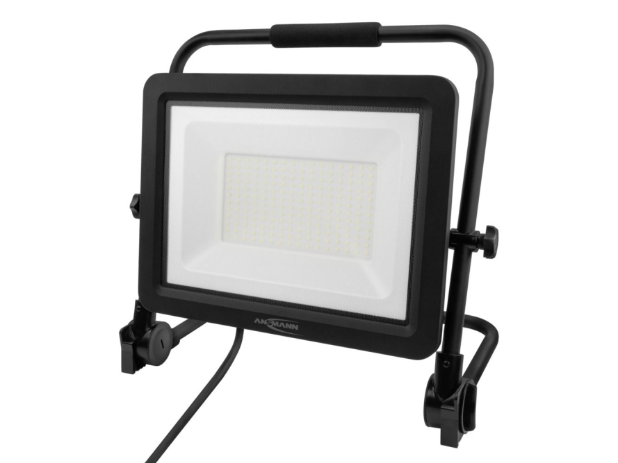 Ansmann FL150W-AC, 150 W, LED, IP65, Svart, Flood work light | Belysning - Utomhusbelysning - Strålkastare | GameStuff