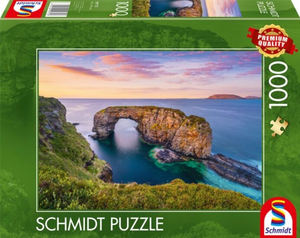 Schmidt Spiele Ireland, Co.Donegal, Fanad, Great Pollet Sea Arch, 1000 Stück(E), Andere, 12 Jahr(E)