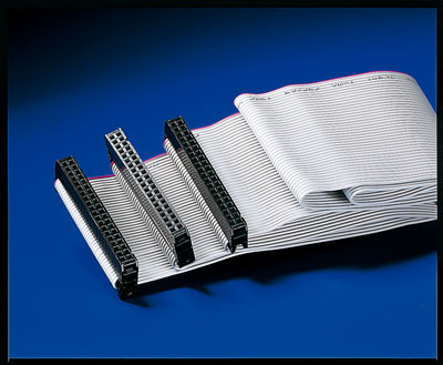 ROLINE IDE 3.5 HDD Cable, 3x IDC 40F, 1m, 1 m, Grå | Datortillbehör - Kablar & adaptrar - Datakablar | GameStuff