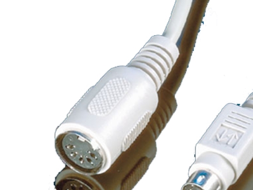Roline Xt - Ps/2 Cable, 6-P Mini-Din, Weiß