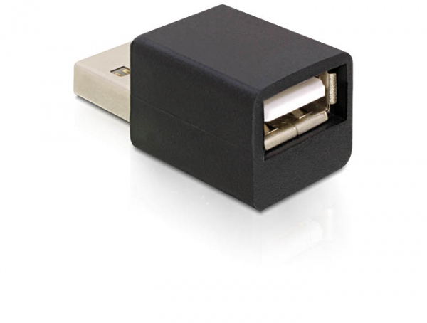 Delock Usb 2.0 Adapter, Usb 2.0-A, Usb 2.0-A, Schwarz