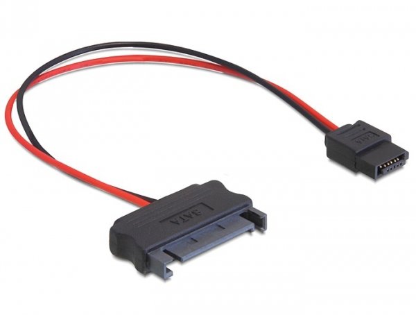 Delock 82912, Sata I, Hanstik/Hanstik, Sort