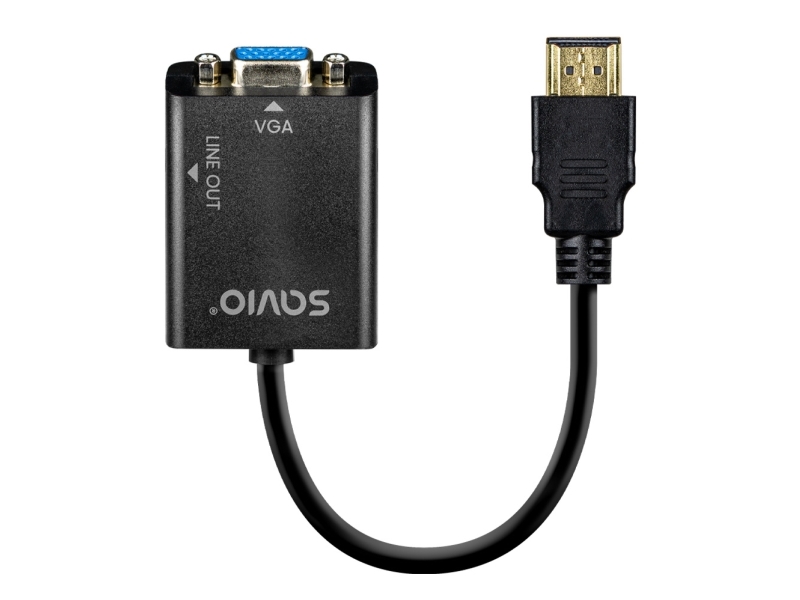 Adapter Av Savio Kabeladapter Hdmi-Vga Savio Ak-76