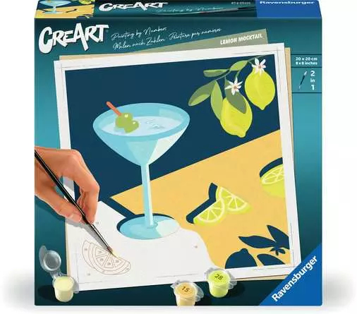 Ravensburger 25561, 1 Pages, Paints Included, Boy/Girl, Color By Numbers Kit