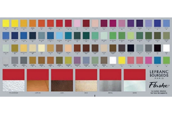Lefranc Bourgeois - Flashe Acrylic Farvekort - Håndmalet