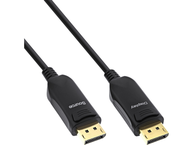 Inline 17240A, 40 M, Displayport, Displayport, Hanstik, Hanstik, 10240 X 4320 Pixel