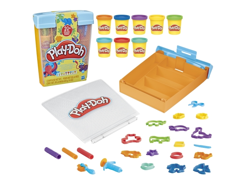 Modellervoks Play-Doh - multifarvet sæt med tilbehør