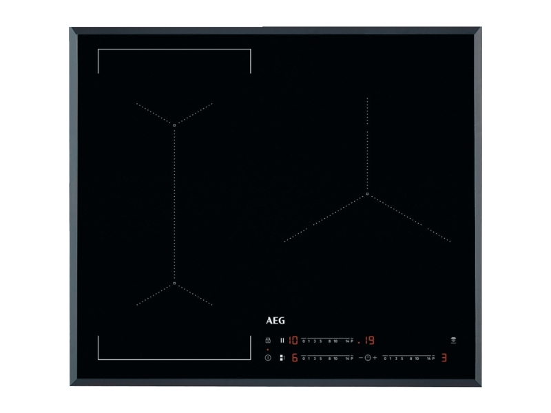 Aeg Ti64ib10iz, Schwarz, Integriert, 60 Cm, Zonen-Induktionskochfeld, Glas, 4 Zone(N)